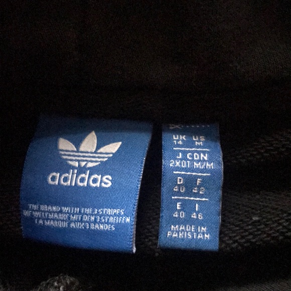 Black adidas hoodie - Picture 2 of 2